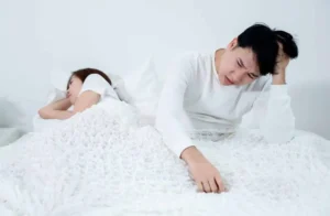 Man experiencing fatigue and possible symptoms of low testosterone