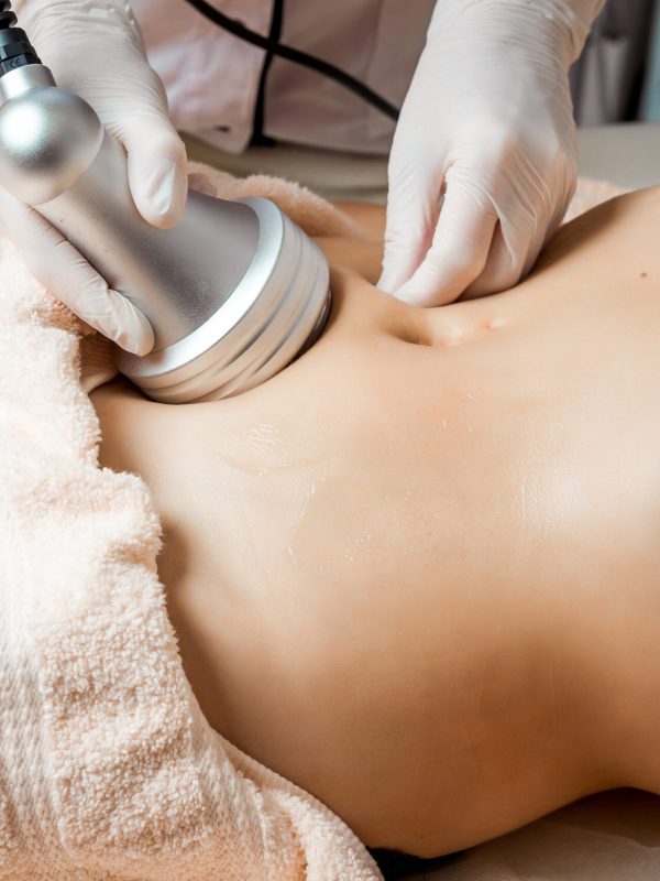 Ultrasound cavitation body contouring treatment at Rejuven8 Medical in Sugar Land, TX